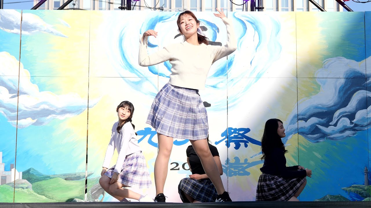 じょいふる ( 九州大学 ) [4K/60P] Panorama / IZ*ONE ( 2022/11/5 九大祭 KPOP カバーダンス  JD )