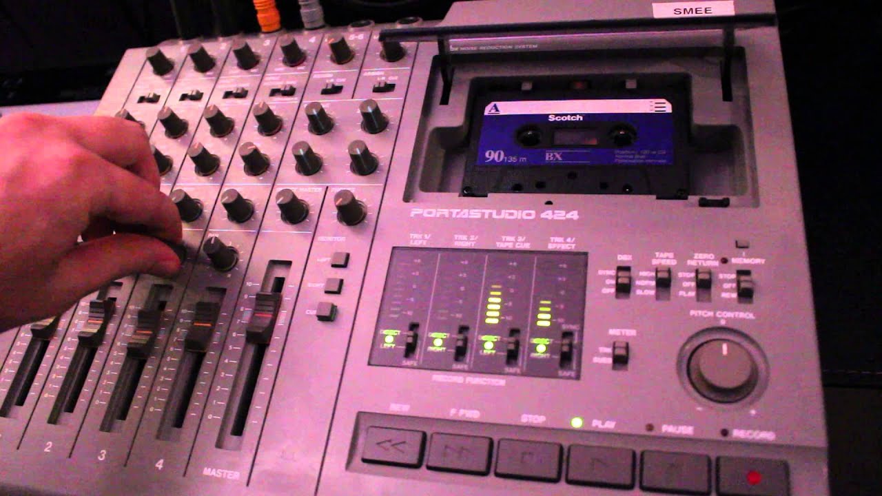 The sounds of the Tascam 424