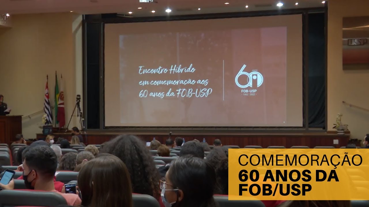 Not&iacute;cia USP: FOB faz 60 anos com discuss&otilde;es sobre a universidade e a &aacute;rea da sa&uacute;de