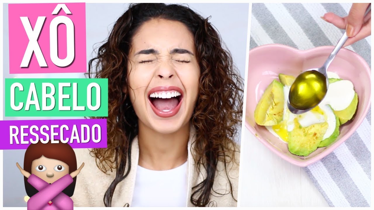MEGA NUTRIÇÃO PRA RECUPERAR OS CACHOS - RECEITINHA CASEIRA
