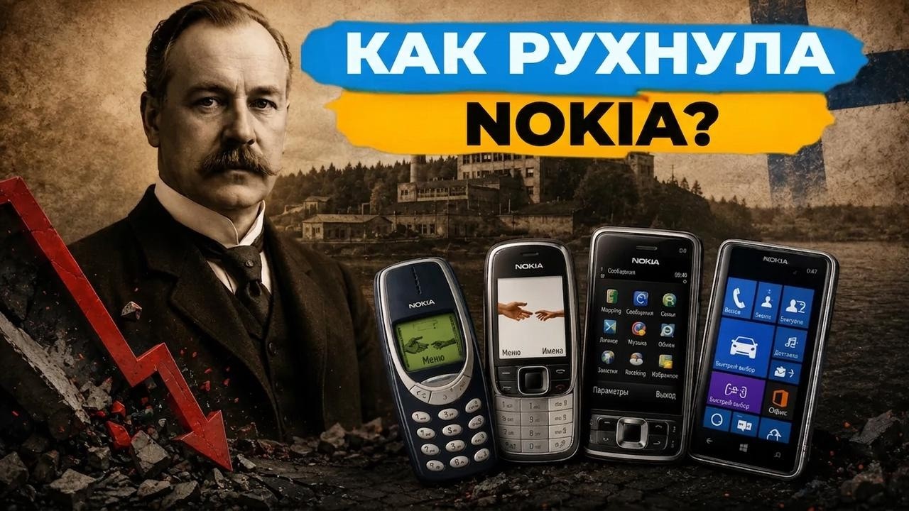 Крах Nokia: как &laquo;король&raquo; мобильников проиграл iPhone