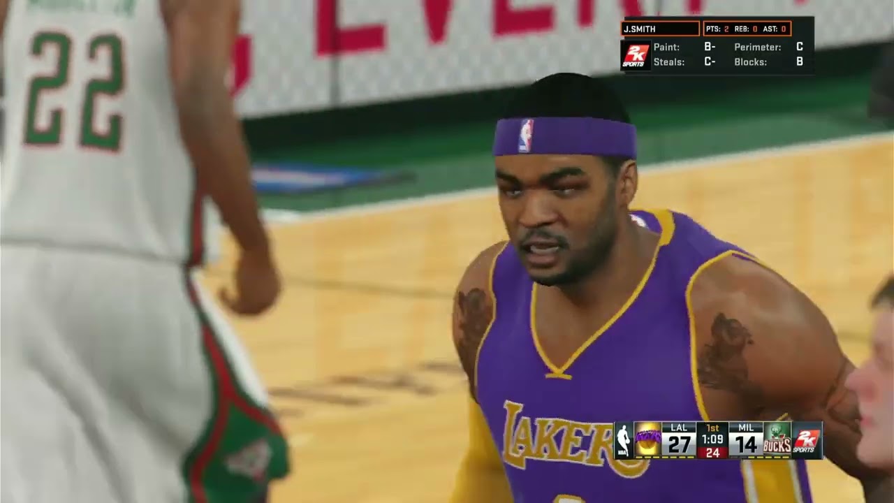 LAKERS 2K15 LEAGUE ( LAKERS @ BUCKS)