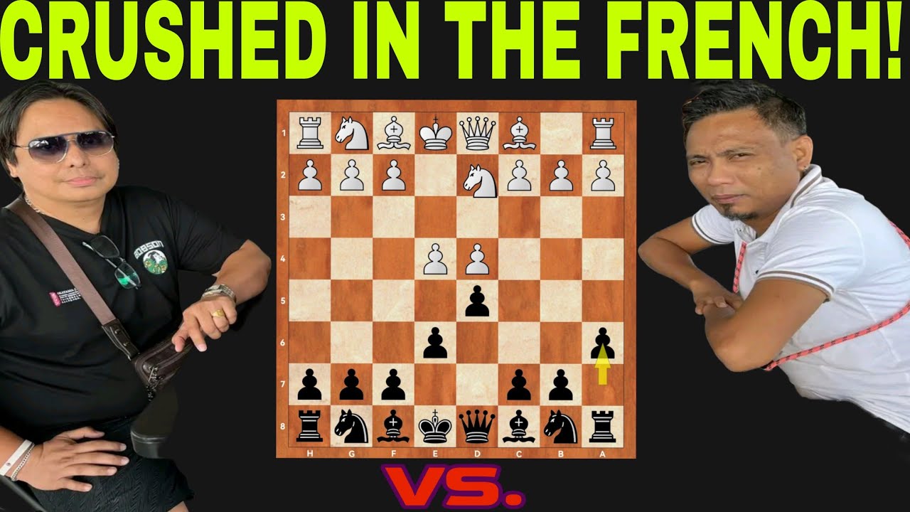 FM Ellan Asuela Perfect French Defense! Banaag Falls in the First Round | Round 1