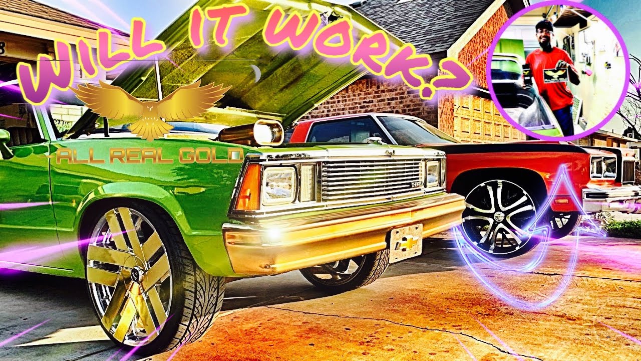 all real gold painted bumpers will it work on my el Camino?