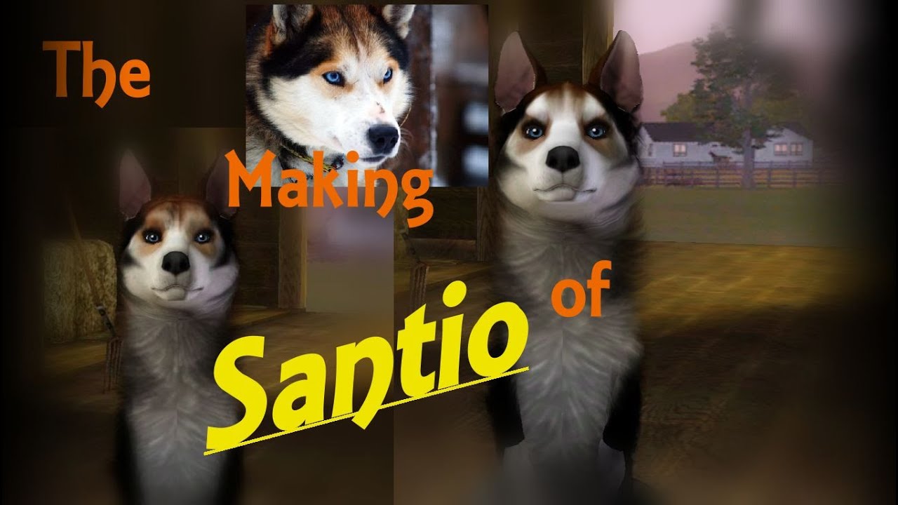 The making of Santio - TWO VERSIONS!  (Sims 3 Pets)