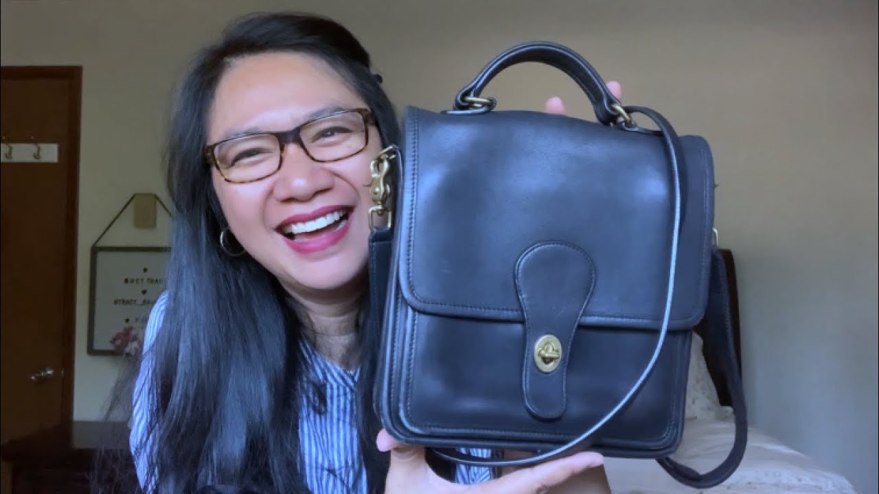 COACH VINTAGE BAG UNBOXING