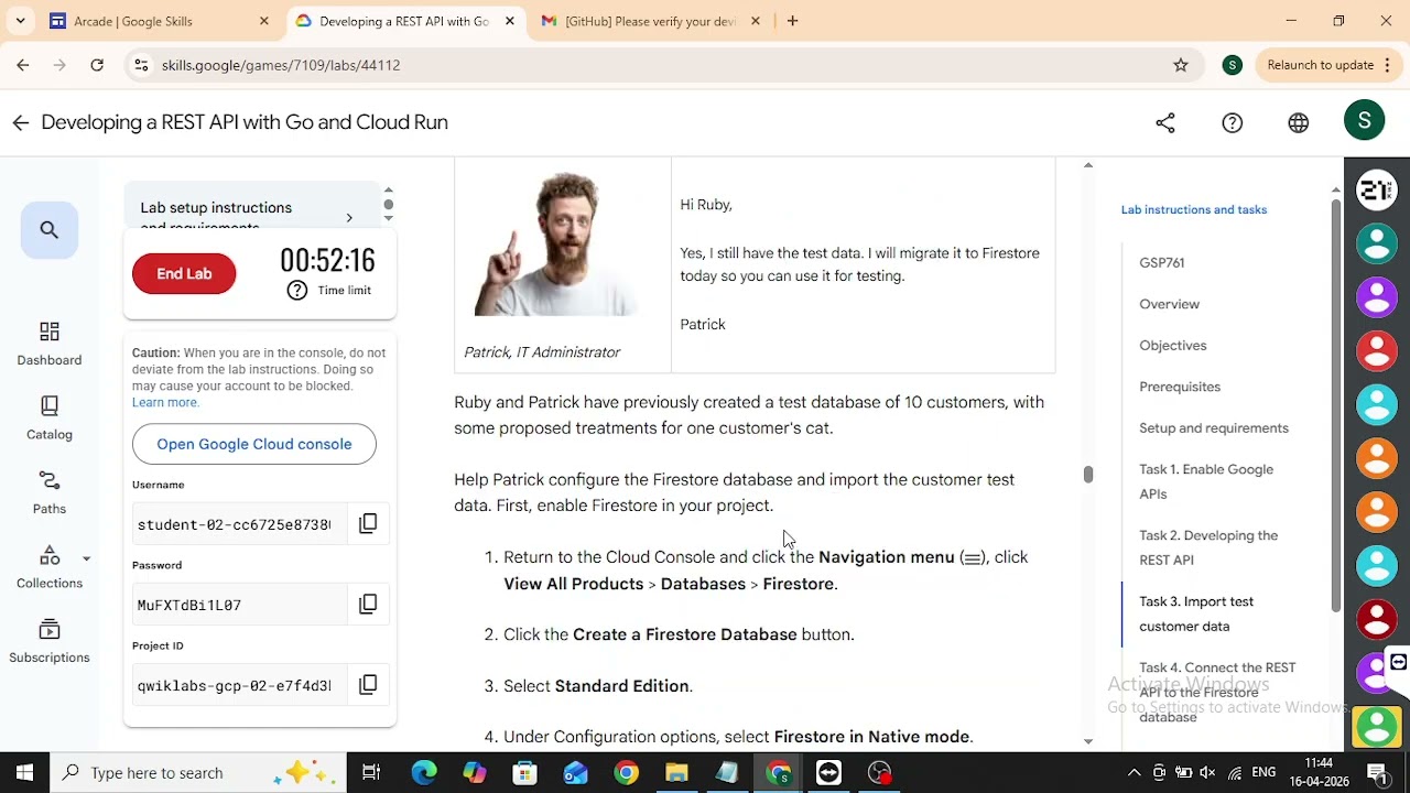 Developing a REST API with Go and Cloud Run
