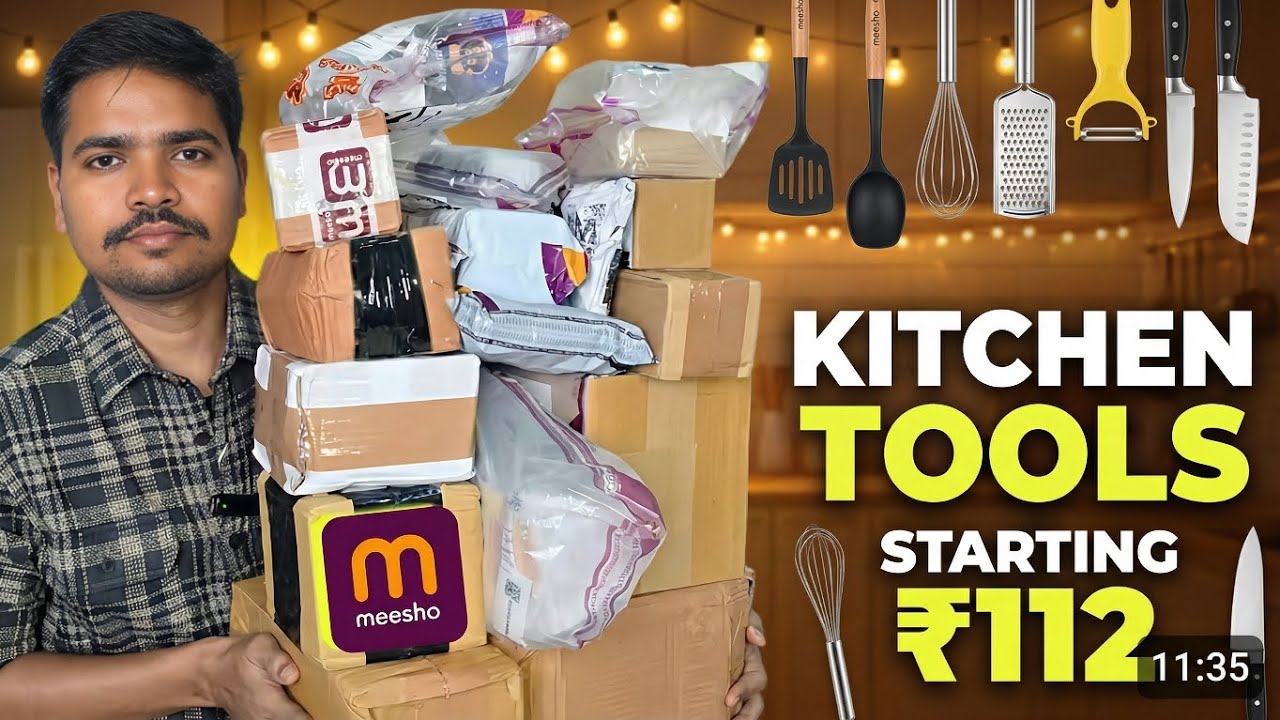 Useful Kitchen tools from Meesho Starting ₹112| Meesho Kitchen tools Haul ☺️