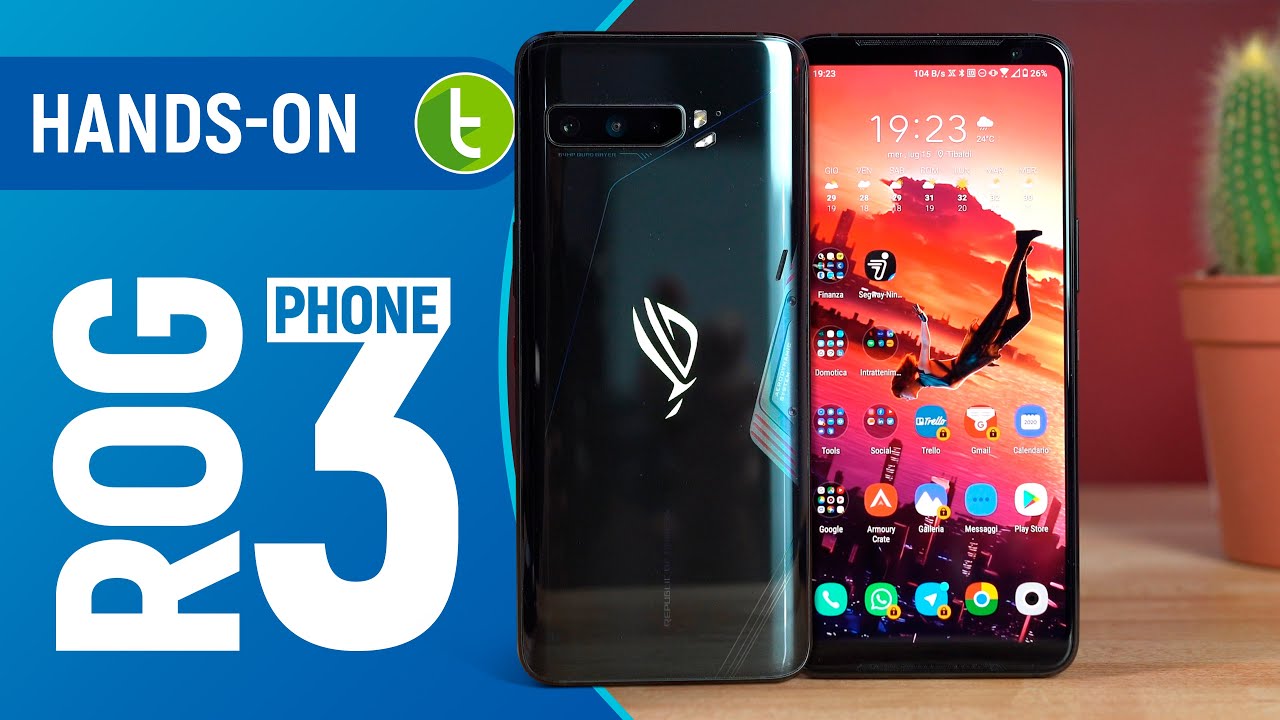 ASUS ROG PHONE 3: MELHOR CELULAR para JOGOS ganha um SUCESSOR | Hands-on