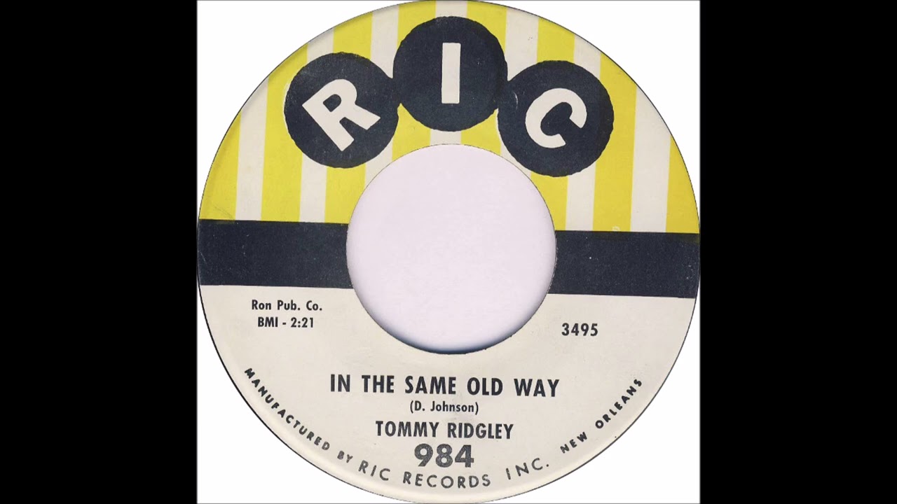 Tommy Ridgley - In The Same Old Way