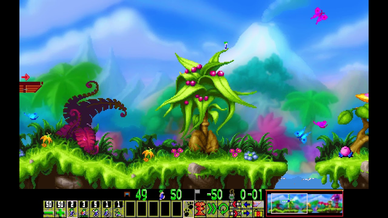 MIke's Lemmings LP Part 1 (Wild 1 - 4)