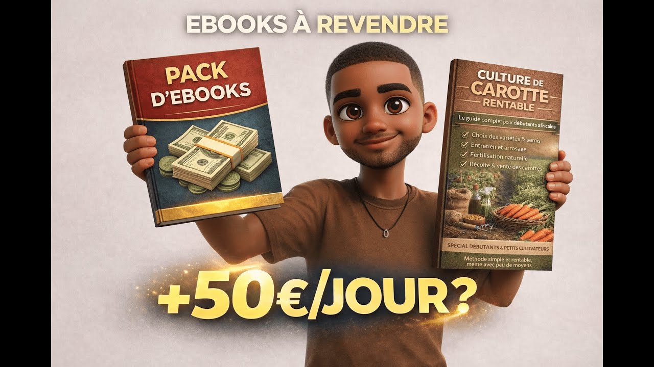 Revendre des ebooks et se faire des revenus