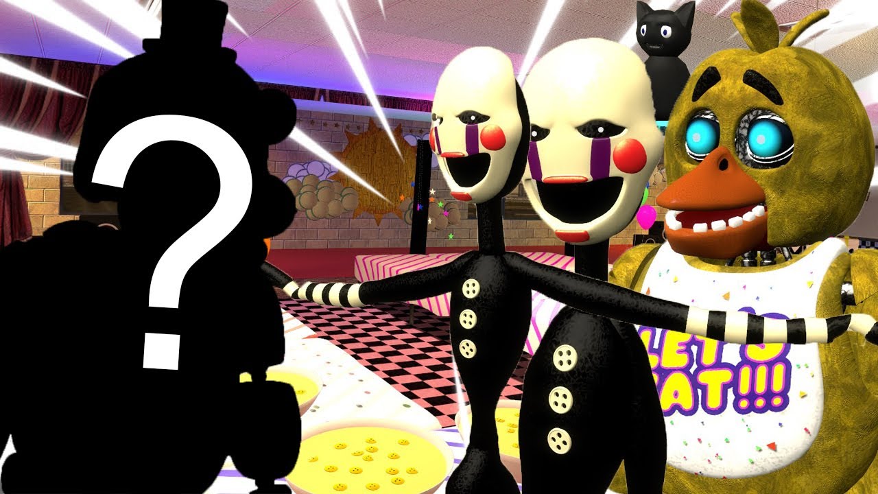 Фредди и друзья отправляются в мир Алезтакена! (GMOD FNAF)
