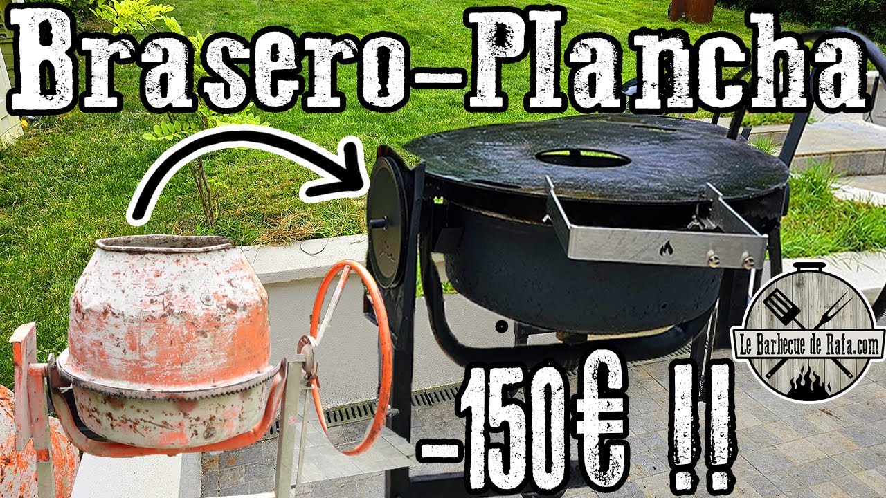 Comment faire un brasero-plancha à moins de 150€ ?? 🤯🤯 #brasero #DIY #plancha
