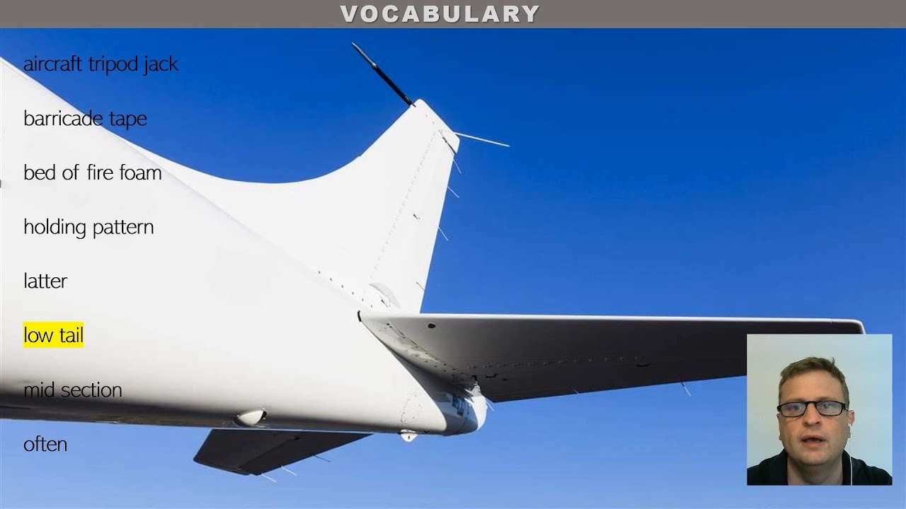 Vocabulário de Inglês de Aviação - Vídeo 01