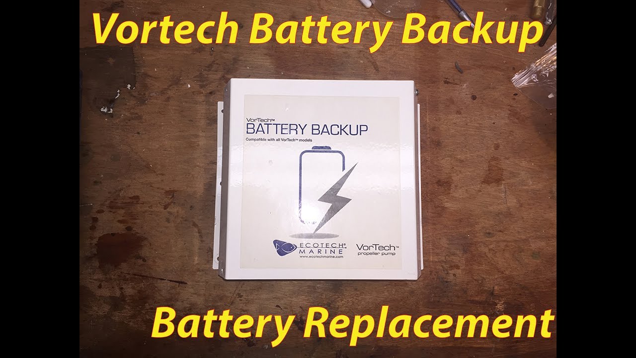 Replacing the Battery in a Vortech Battery Backup
