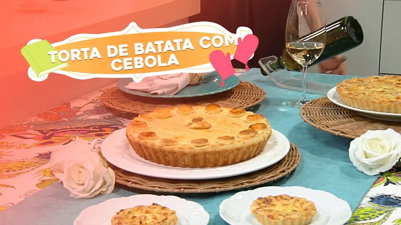 Torta de Batata com Cebola por Roberto Augusto