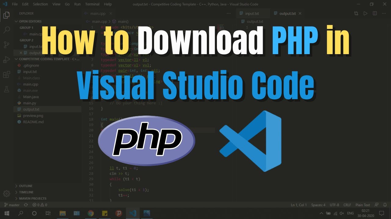 How to Download PHP in Visual Studio Code | Complete Setup Guide