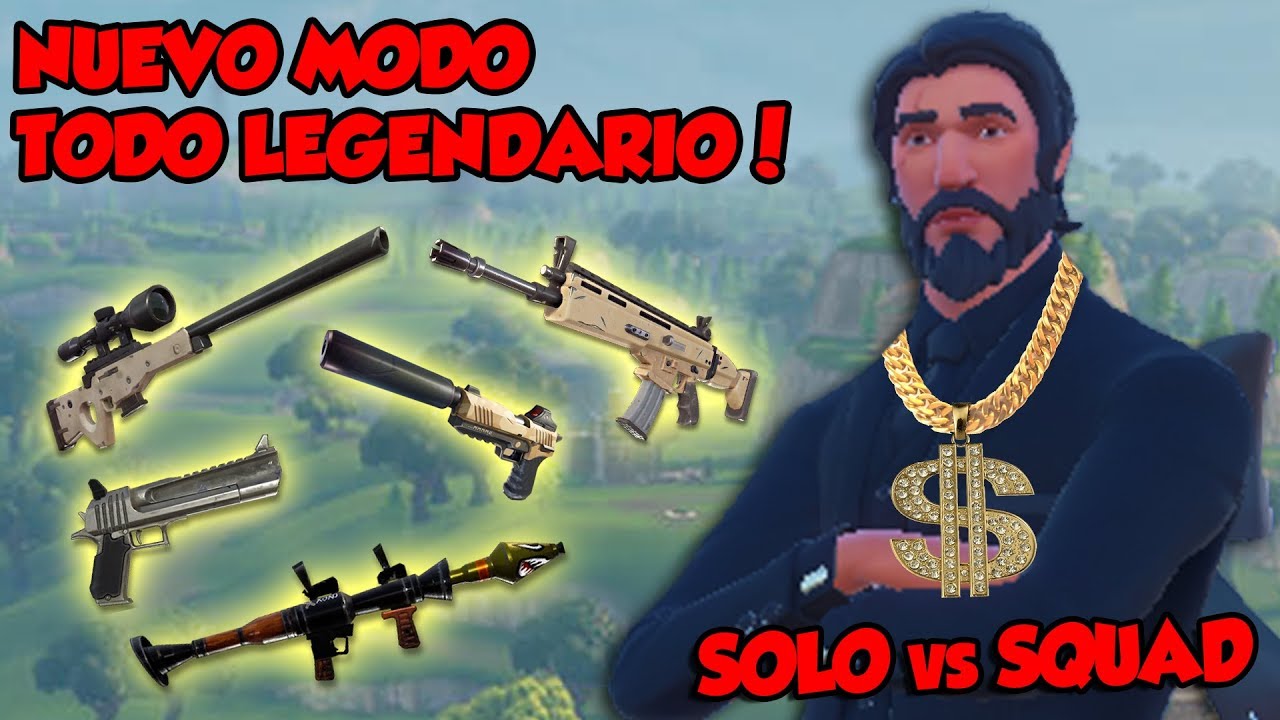 💀 ¡SOLO vs SQUAD en EL NUEVO MODO, ORO MACIZO! 💀 ~ FORTNITE