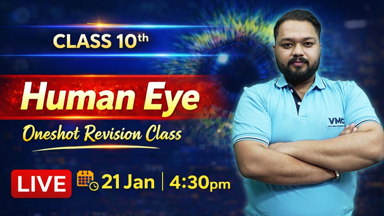 Human Eye and Colourful World | Class 10 Physics | Full Chapter One Shot