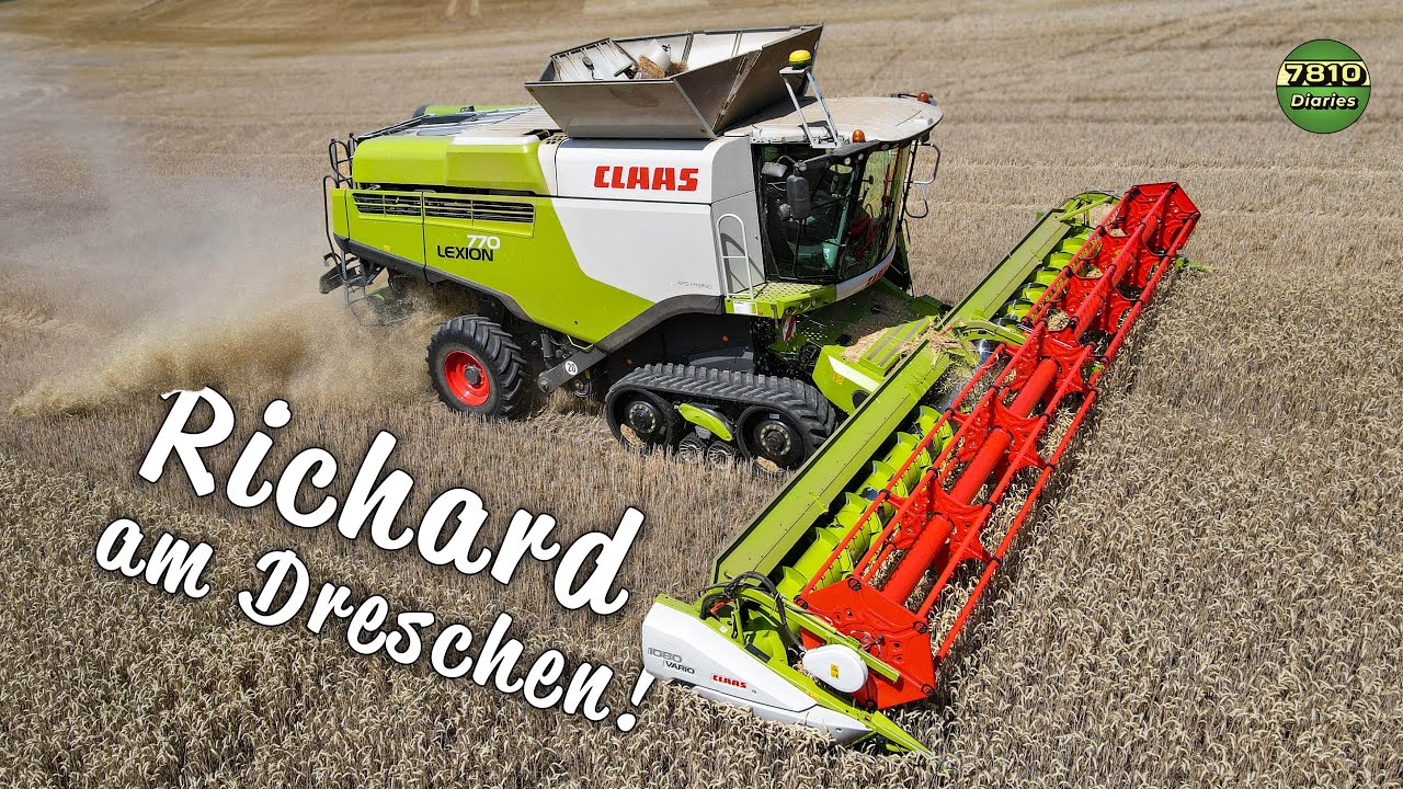 Let’s Drive Lexion 770 TerraTrac🦾 | Wie unsere Ernte lief | 7810 Diaries in UHD