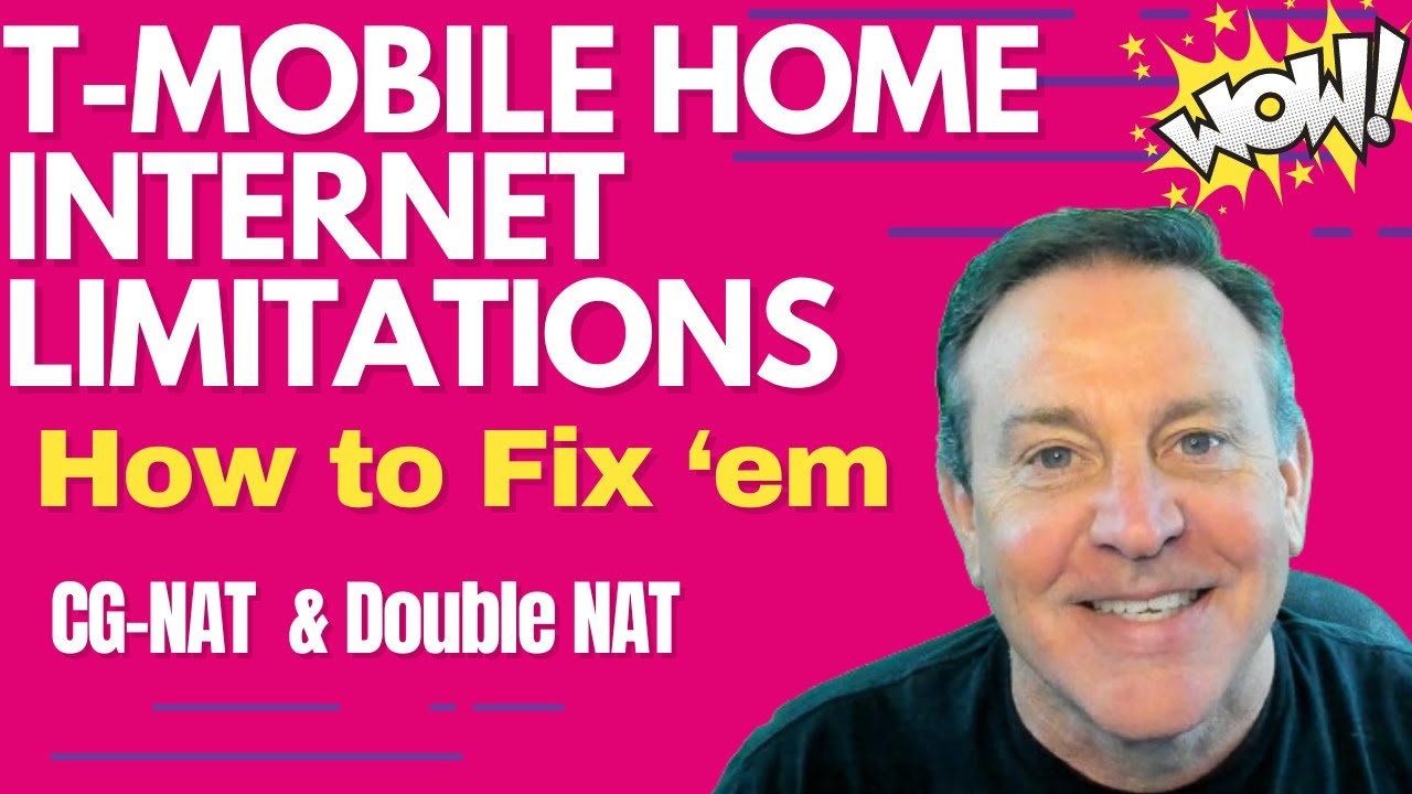 🔴Solving Double-NAT / CG-NAT issue with T-Mobile Home Internet using Modem Only and Bridge Mode