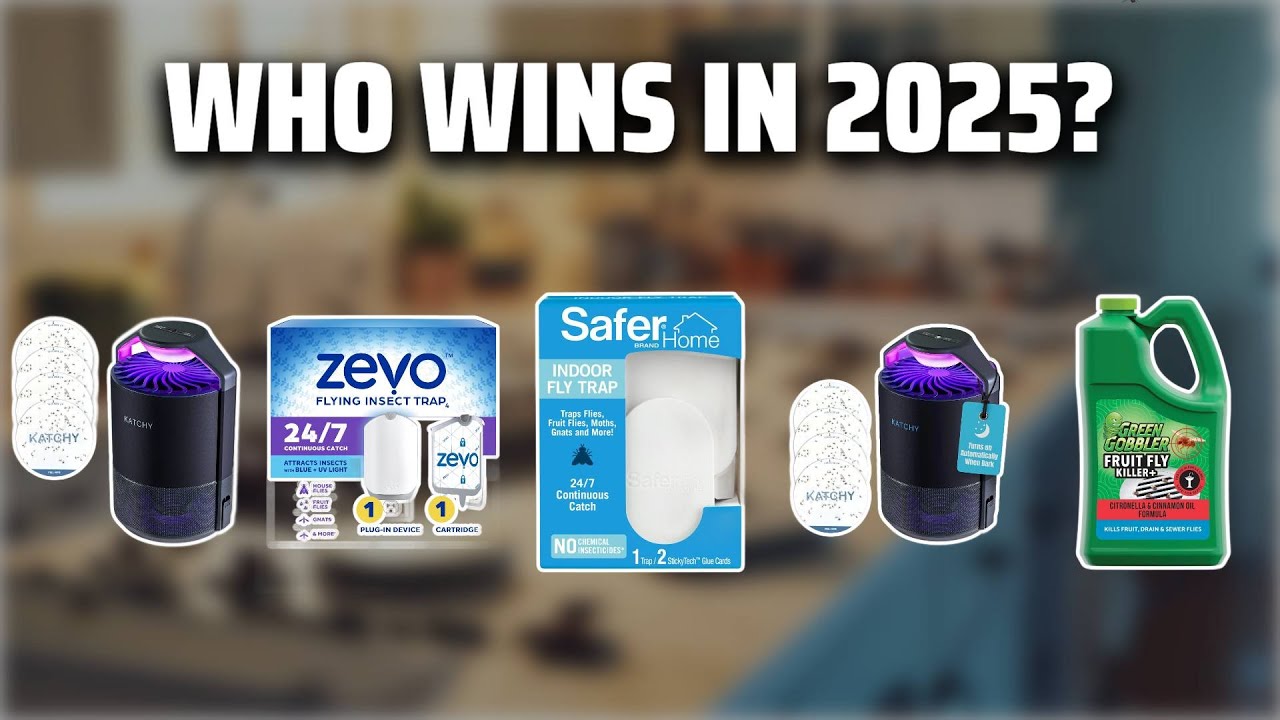 The Top 5 Best Fruit Fly Killer in 2025 - Must Watch Before Buying!
