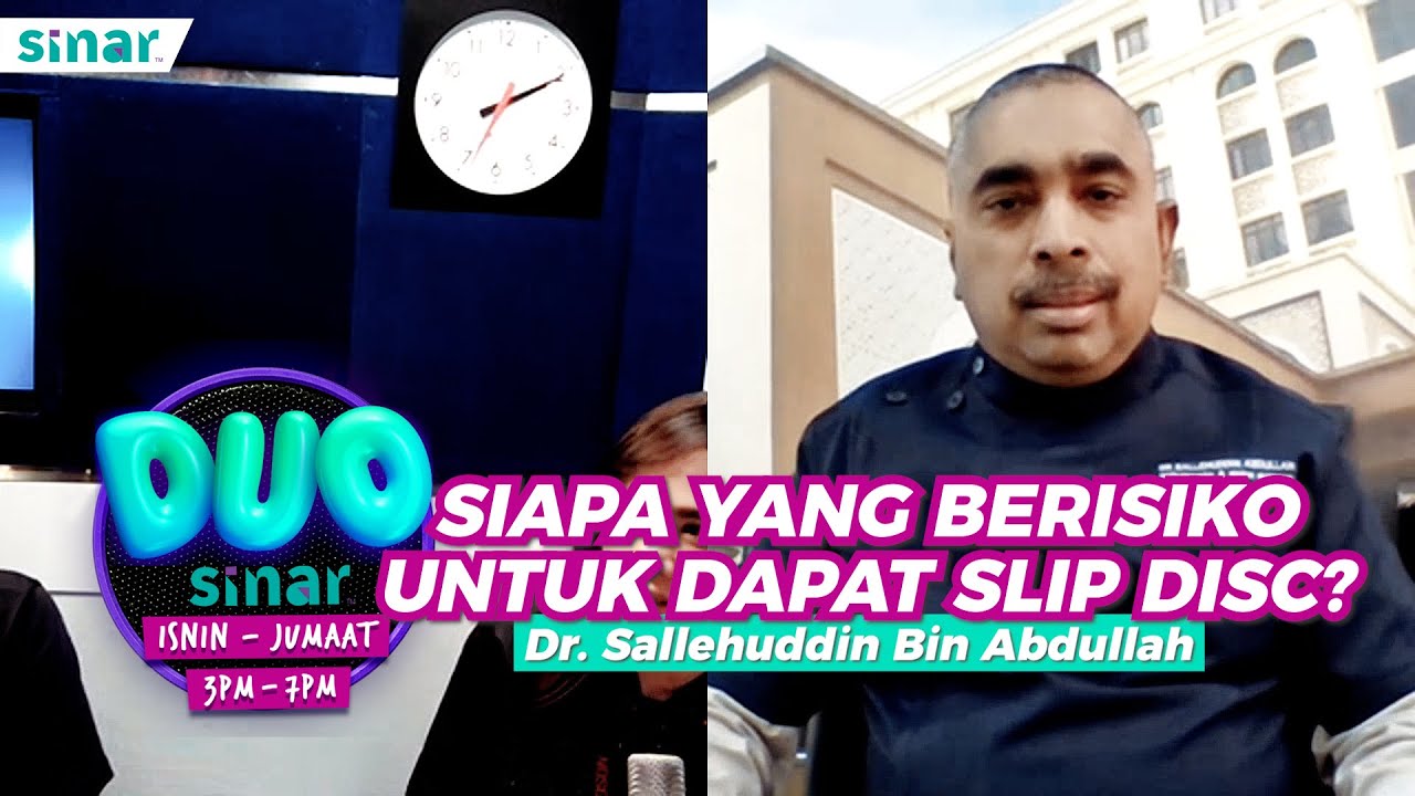 Borak Medik : Duduk Terlalu Lama Punca Slip Disc