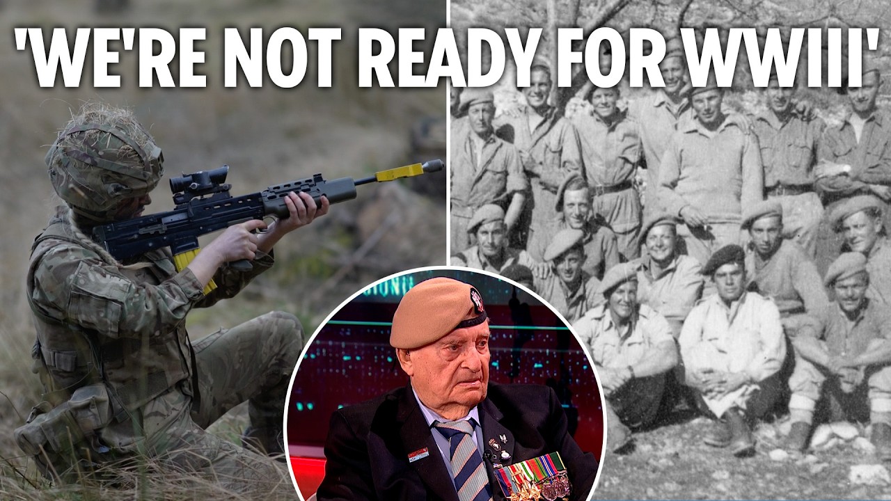 I fought in WWII... We're less prepared now and not ready for WWIII says SAS hero, 102