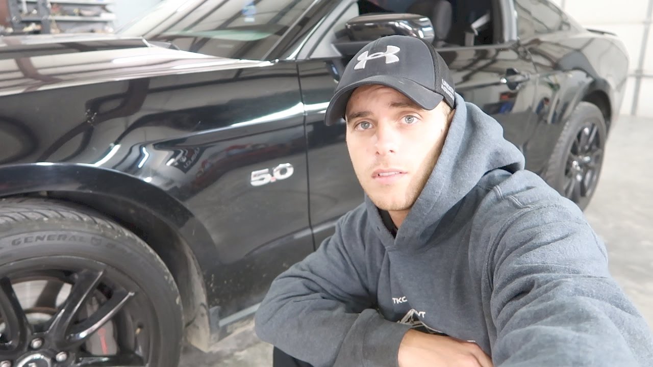 INSANE LOUD 5.0 Coyote Header Install Cat and Muffler Delete