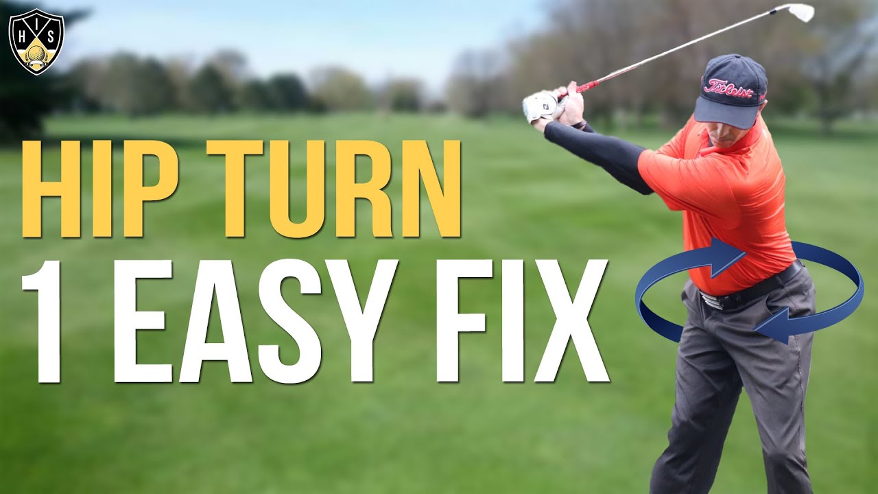Limit Hip Turn Backswing ➜ Make A Power Turn