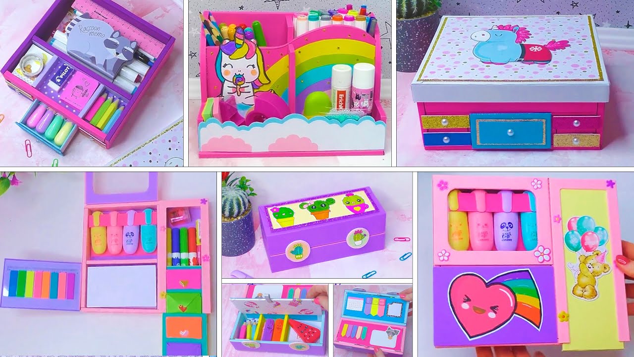 DIY 4 cardboard ideas // Craft ideas with Paper and Cardboard