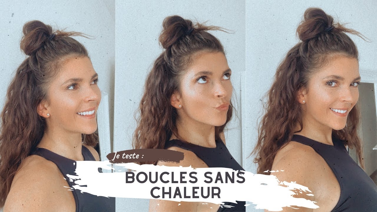 Je teste : BOUCLES SANS CHALEUR / ONDULATIONS / NO HEAT CURL / WAVY HAIR