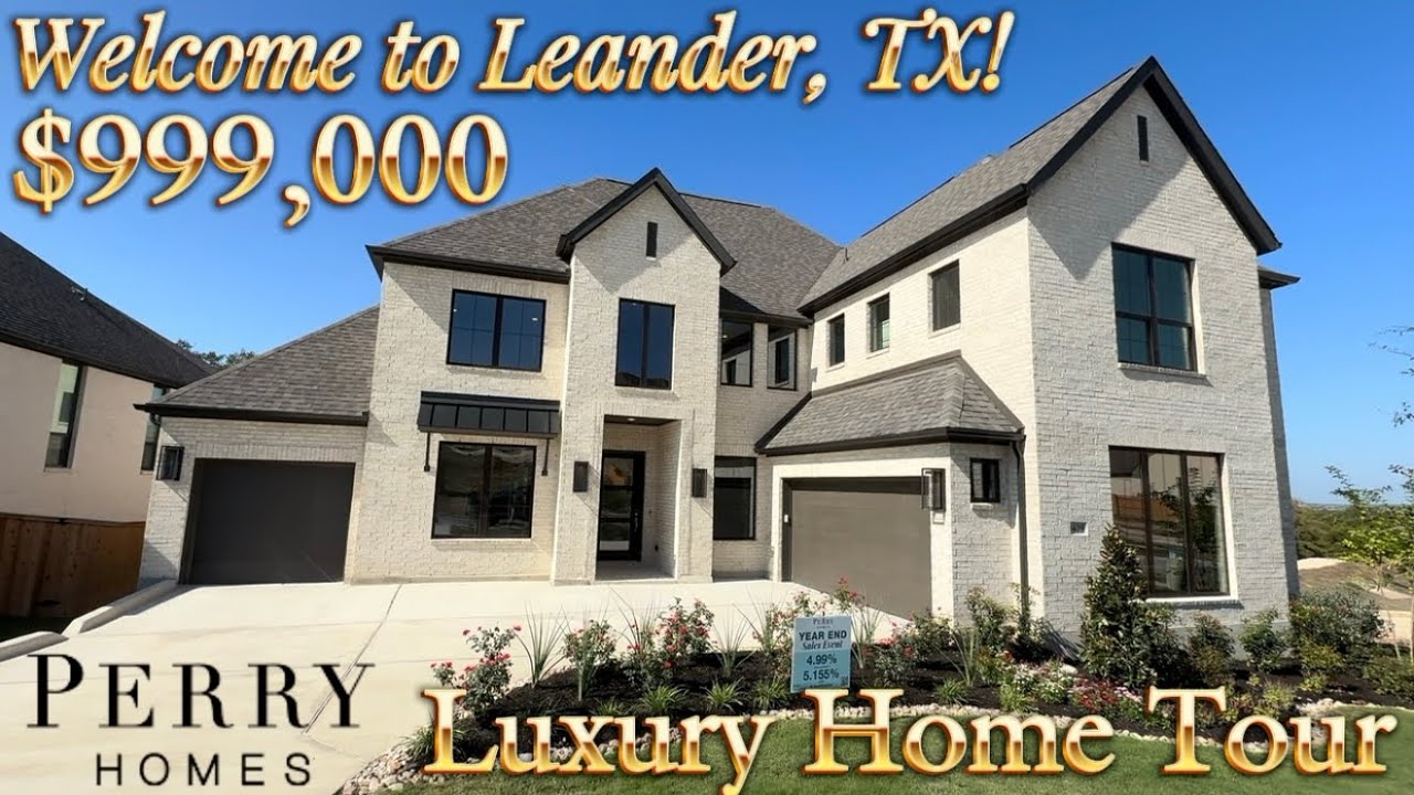 Moving to Leander, Tx? This is what You can Buy with $1M in North Austin! | Luxury Home Tour
