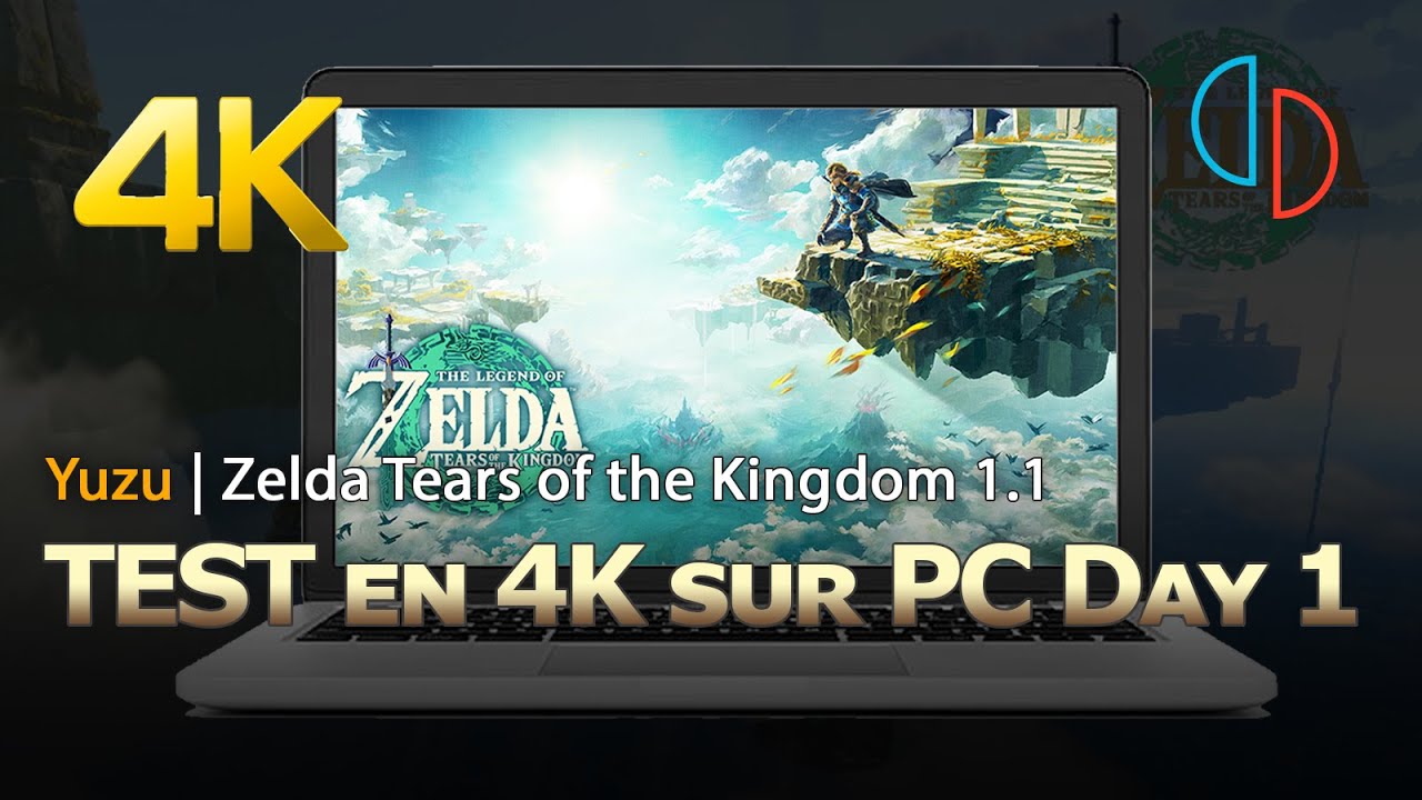 🎮 Zelda Tears of The Kingdom v1.1 | TEST Sur YUZU Emulateur PC - Il Tourne comme un Avion!