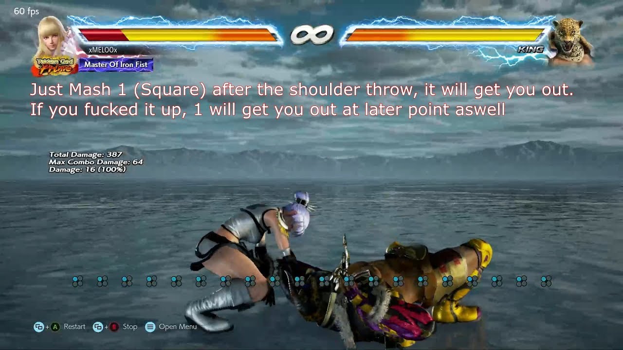Tekken 7 Counter Guide - King Throw Combo