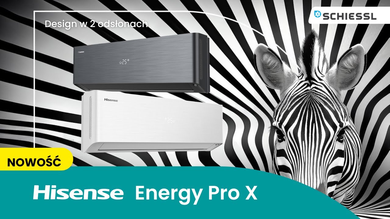 NOWOŚĆ | Klimatyzator ścienny Hisense Energy Pro X