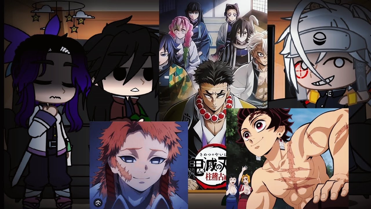 hashiras reagindo ao treino dos Hashiras 4 temporada de demon Slayer