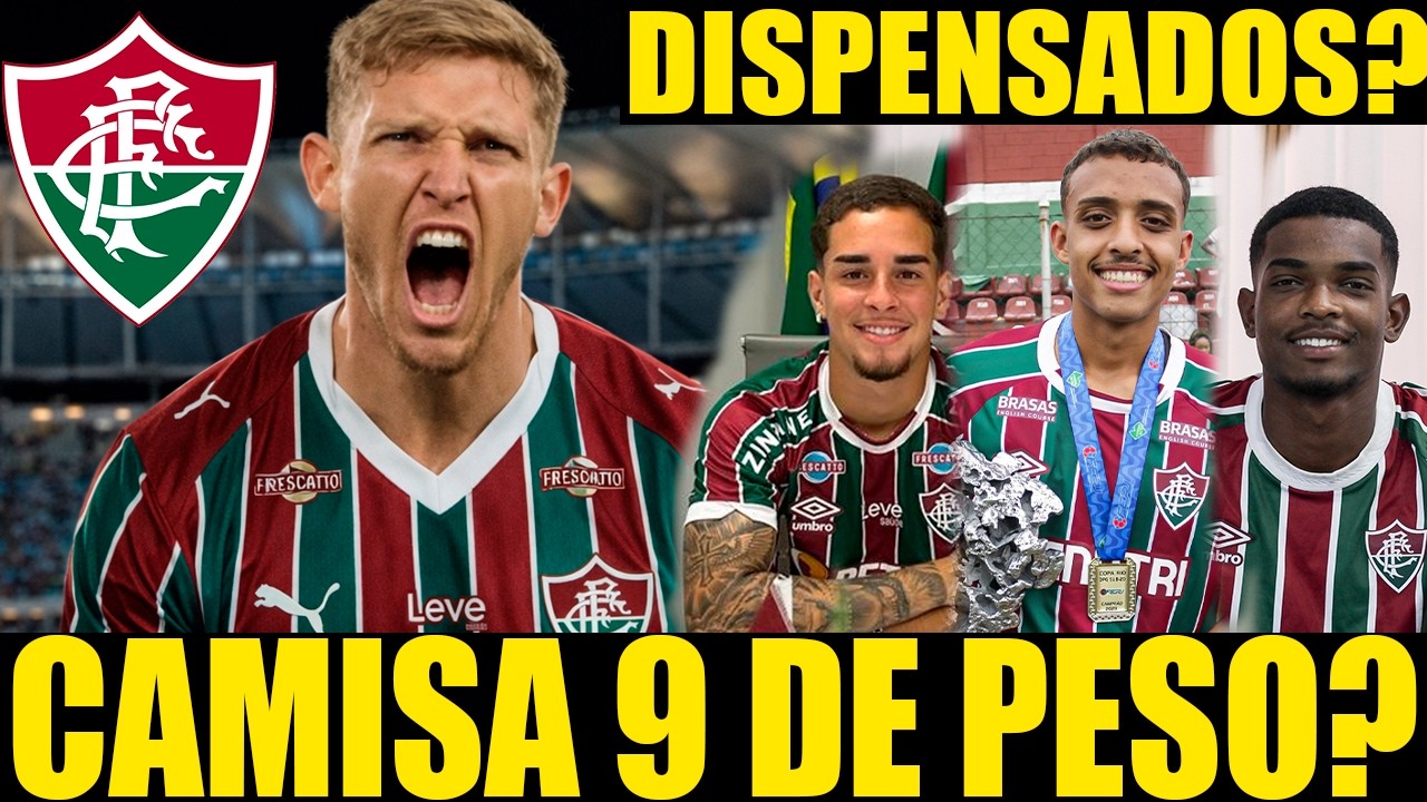 Fluminense negocia contratação de centroavante Rodrigo Castiilo? E vai dispensar quatro jogadores?