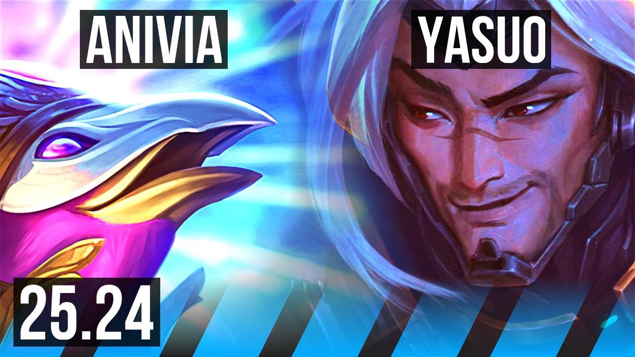 ANIVIA vs YASUO (MID) | KR Master | 25.24