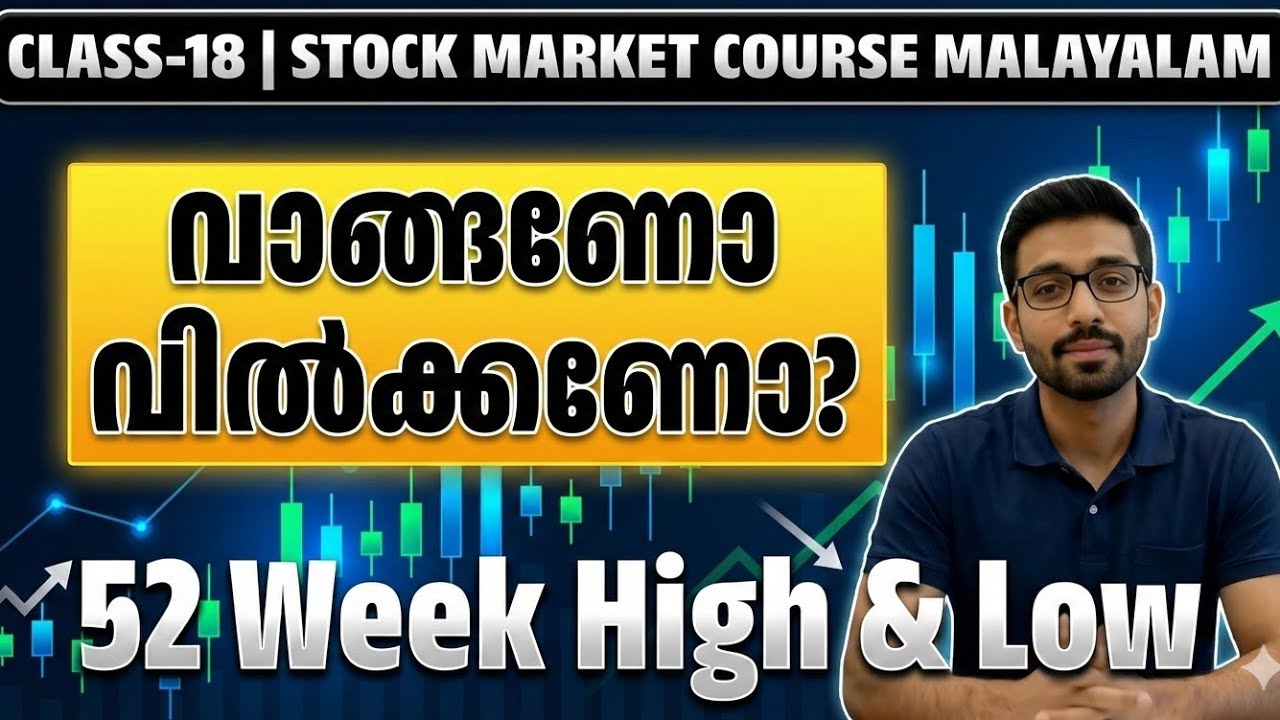 52 Week High/Low: ഓഹരി വാങ്ങും മുൻപ് ഇത് അറിഞ്ഞില്ലെങ്കിൽ പണി കിട്ടും! | Stock Market Class 18
