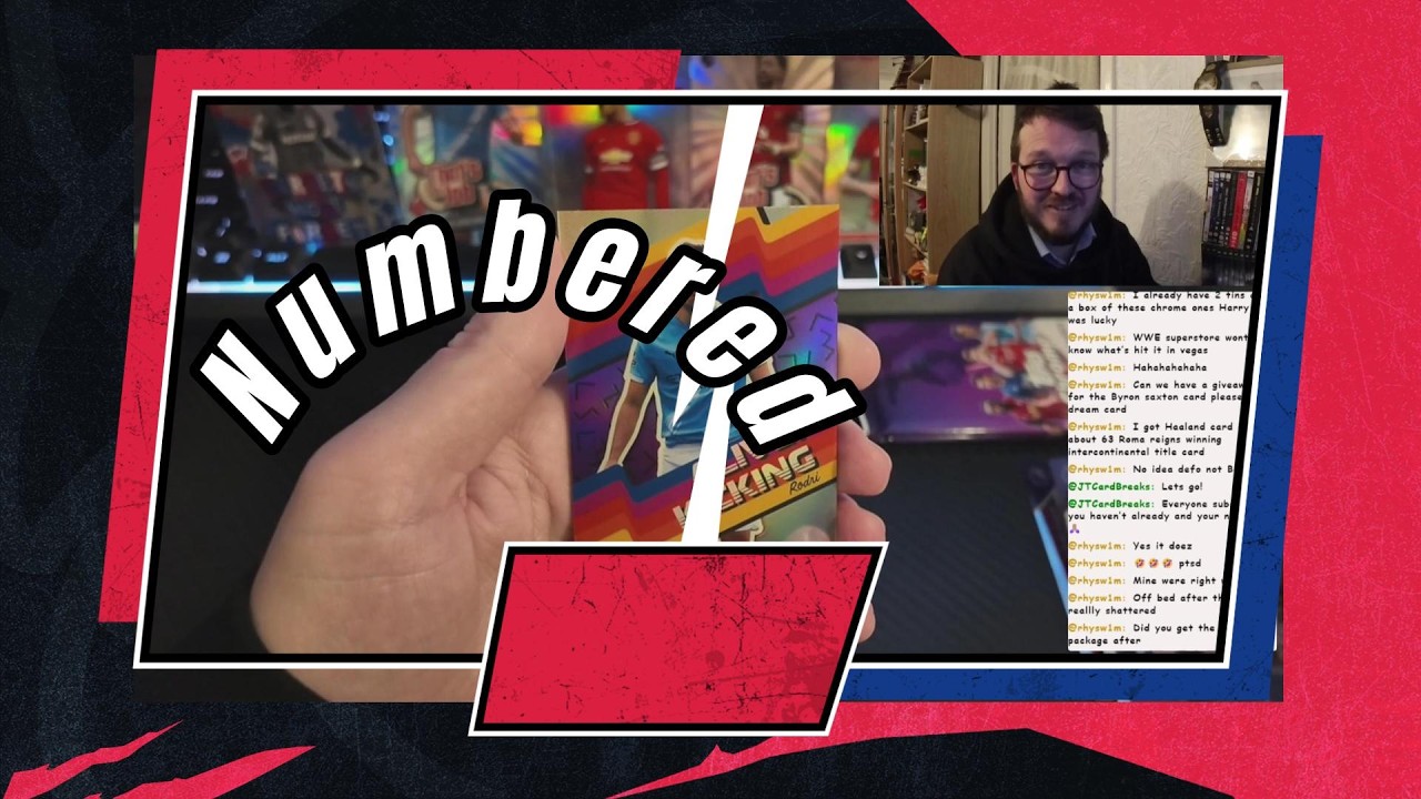 Opening 3 Topps Chrome 2026 Premier League boxes! 2 Numbered editions!!!