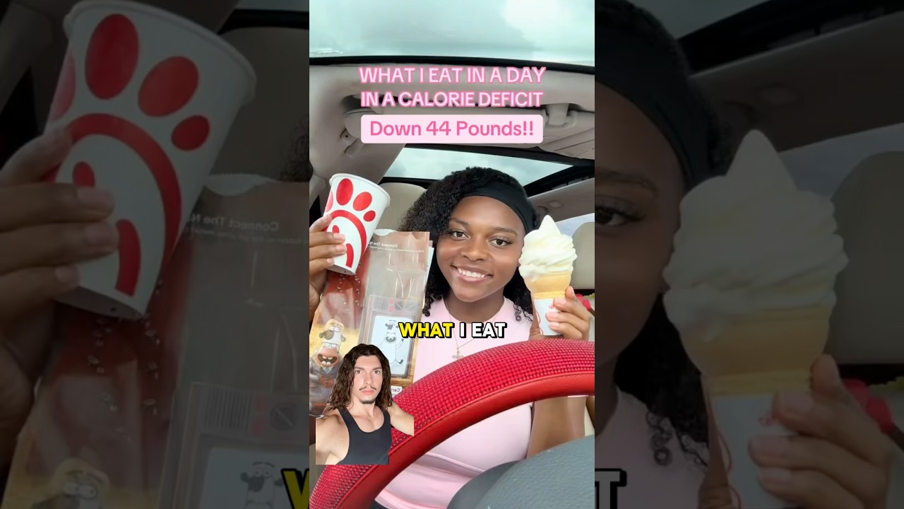 Что она ест при дефиците калорий? УМЕНЬШЕНИЕ НА 44 ФУНТА! (Реакция тренера по снижению веса) #фитнес
