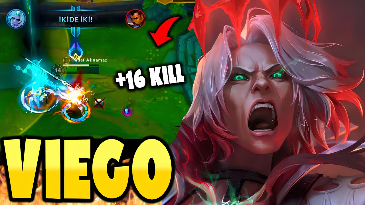 VIEGOYU NERF DURDURAMIYOR! TEK ATAN BEST BUILD Wild Rift Viego