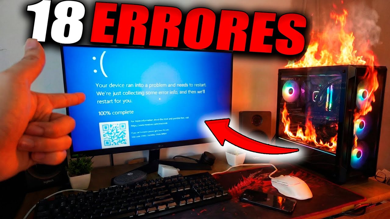 18 Errores que Destruyen tu PC GAMER Sin Saberlo