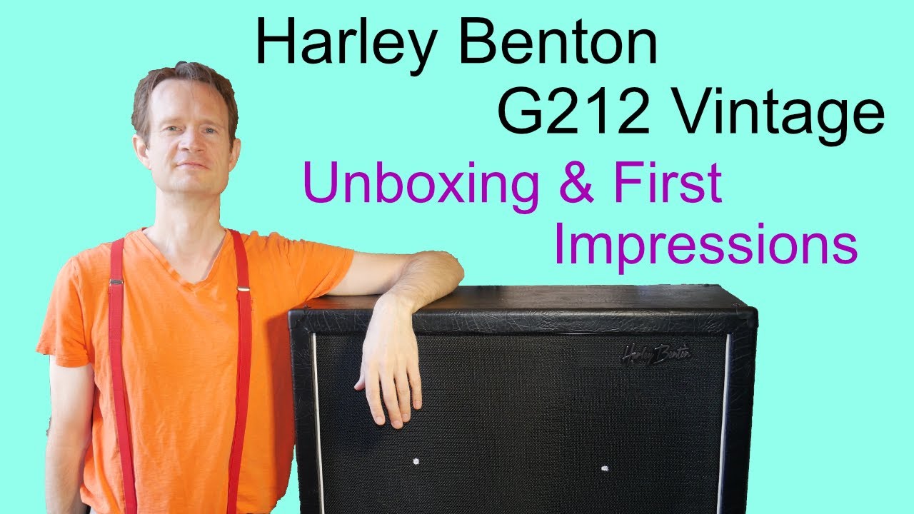 Harley Benton G212 Vintage - Unboxing & First Impressions