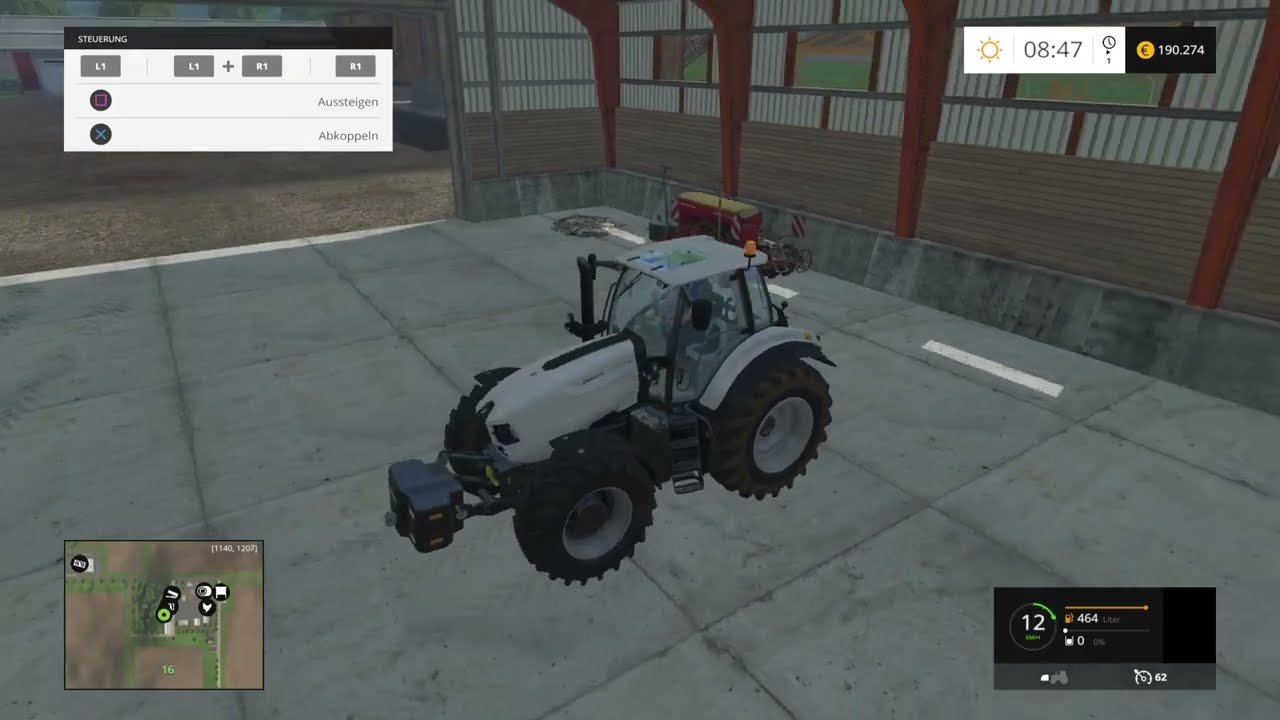 Farming Simulator 15 / Tractor needs to be washed 😁