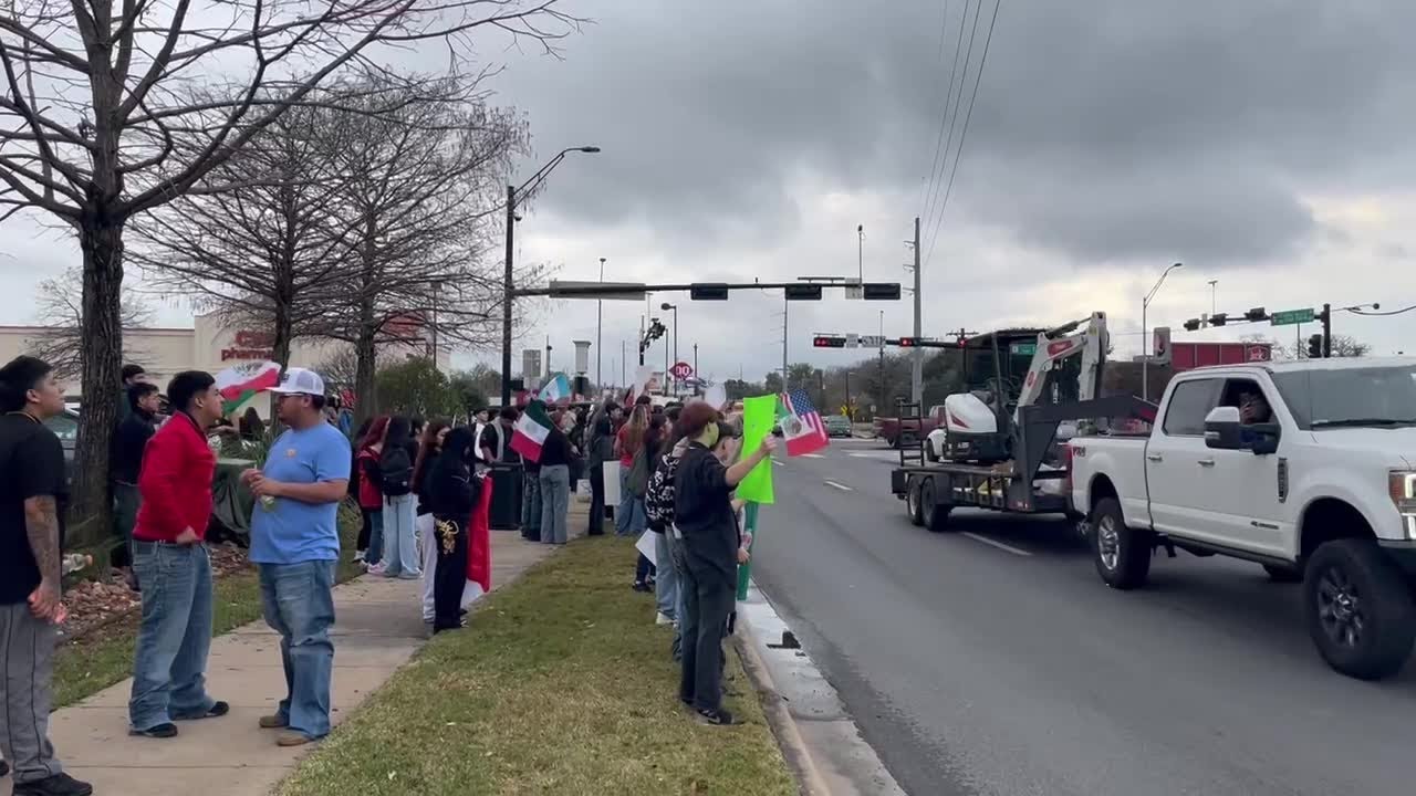 Bryan High ICE protest