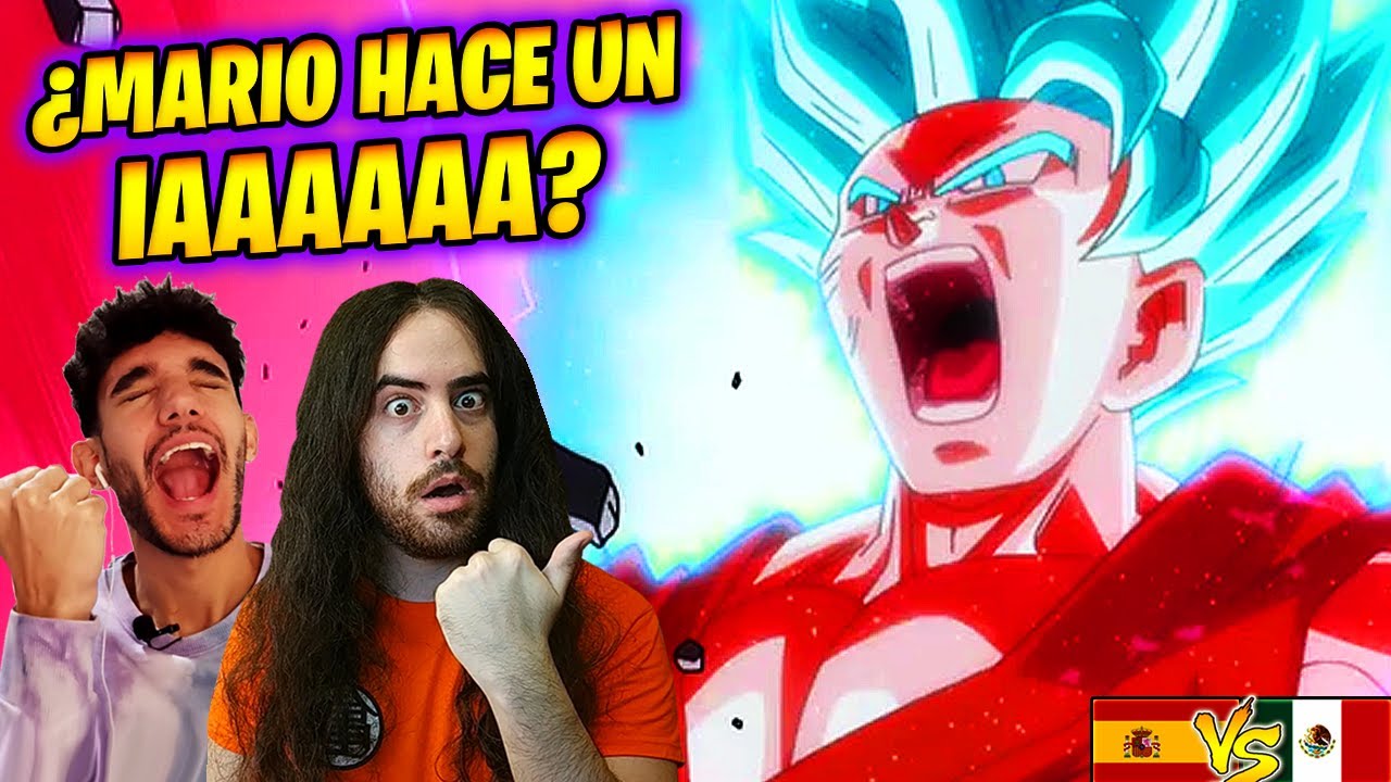 🔥 GOKU USA el SSJ BLUE KAIOKEN x10 CONTRA HIT 😡 (Españoles REACCIONAN a DOBLAJE LATINO Dragon Ball)🔥