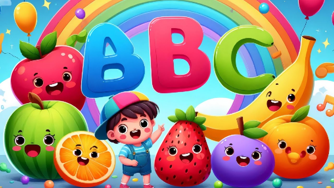 Alphabet fruits song | @MandATaleBuds Nursery rhymes & bedtime story for kids #nurseryrhymes #kids